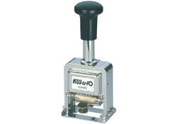 Numeroteur kw-trio 206 met 6 cijfers