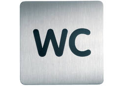 Infobord pictogram Durable 4957 vierkant wc 150mm
