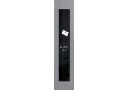 Glasbord Sigel magnetisch 120x780x15mm zwart