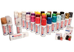 Verfspuitbus edding 5200 permanent spray glossy diepzwart