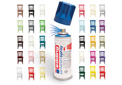 Verfspuitbus edding 5200 permanent spray glossy diepzwart
