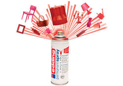 Verfspuitbus edding 5200 permanent spray glossy diepzwart
