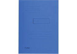 Dossiermap Exacompta Forever A4 2 kleppen 290gr blauw