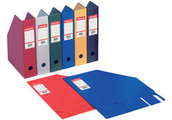 Tijdschriftencassette Esselte VIVIDA opvouwbaar A4 zwart