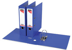Ordner Quantore A4 80mm PP blauw