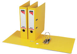 Ordner Quantore A4 80mm PP geel