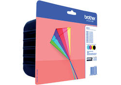 Inktcartridge Brother LC-223VALBP zwart + 3 kleuren
