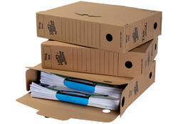Archiefdoos Loeff Filing Box 3003 folio 345x250x80mm karton