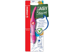 Rollerpen STABILO Easyoriginal rechtshandig roze/lichtroze blister à 1 stuk