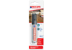 Viltstift edding 500 schuin 2-7mm zwart blister à 1 stuk