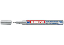 Viltstift Edding 780 lakmarker rond 0.8mm zilver