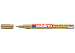 Viltstift edding 780 lakmarker rond 0.8mm goud