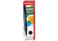 Rollerpenvulling STABILO Easyoriginal medium zwart doosje à 3 stuks