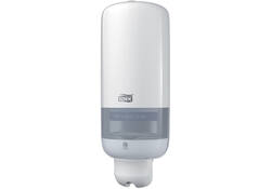 Zeepdispenser Tork S11 Elevation vloeibare en sprayzeep hygienisch wit 560000