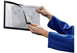 Duraframe Durable 498501 magnetisch Plus A4 zwart