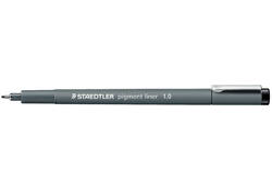 Fineliner Staedtler Pigment 308 zwart 1.0mm