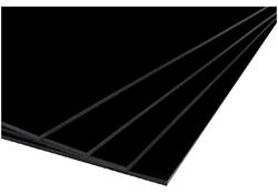 Foamboard A4 2-zijdig 5mm zwart