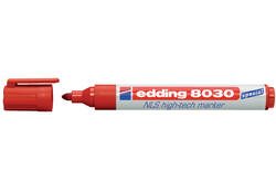 Viltstift edding 8030 NLS high-tech 1.5-3mm rood