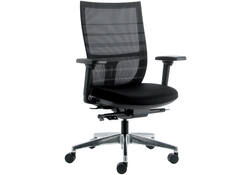Bureaustoel Euroseats Curve Deluxe zwart