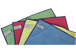 Microvezeldoek Primesource professional 38x38cm geel pak à 10 stuks