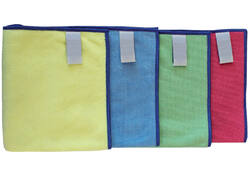 Microvezeldoek Primesource professional 38x38cm geel pak à 10 stuks