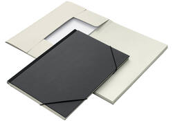 Combinatiemap Jalema folio 6 vakken 240gr zwart