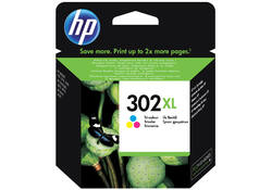 Inktcartridge HP F6U67AE 302XL kleur