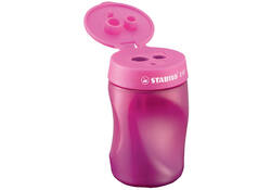 Puntenslijper STABILO Easy 4501 3 in 1 linkshandig roze