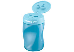 Puntenslijper STABILO Easy 4502 3 in 1 rechtshandig blauw
