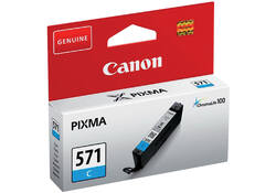 Inktcartridge Canon CLI-571 blauw