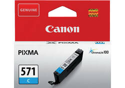 Inktcartridge Canon CLI-571 blauw