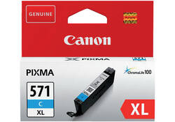 Inktcartridge Canon CLI-571XL blauw