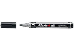 Viltstift STABILO Mark-4-All 651/46 1.5-2.5mm zwart