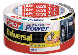 Duct tape tesa® extra Power Universal 25mx50mm wit