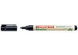 Viltstift edding 25 Ecoline rond 1mm zwart
