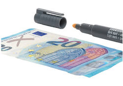 Valsgeld detectiepen Safescan 30 grijs blister à 3 stuks