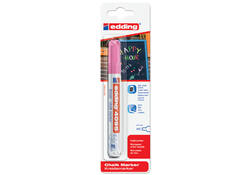 Krijtstift edding 4095 rond 2-3mm neon roze blister à 1 stuk