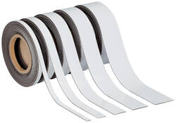Magneetband MAUL beschrijf- wisbaar 10mx20mmx1mm wit