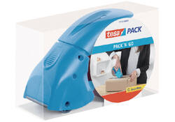 Verpakkingstape dispenser tesapack® pack-n-go blauw