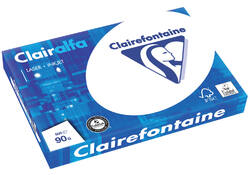 Kopieerpapier Clairefontaine Clairalfa A3 90gr wit 500vel