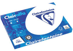 Kopieerpapier Clairefontaine Clairalfa A3 120gr wit 250vel