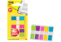 Indextabs Post-it 6835 11.9x43.1mm 3+2 gratis assorti
