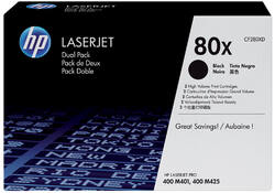 Tonercartridge HP CF280XD 80X zwart 2x