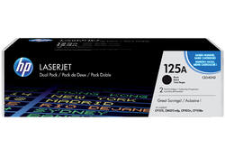 Tonercartridge HP CB540AD 125A zwart 2x