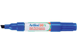 Viltstift Artline 30 schuin 2-5mm blauw