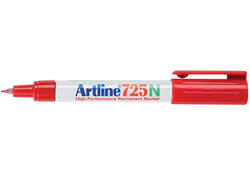 Fineliner Artline 725 rond 0.4mm rood