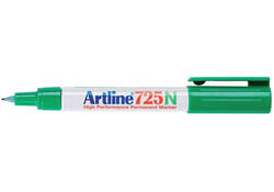 Fineliner Artline 725 rond 0.4mm groen
