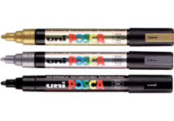 Verfstift Posca PC5M medium smaragdgroen