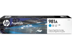 Inktcartridge HP J3M68A 981A blauw
