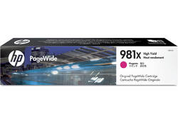 Inktcartridge HP L0R10A 981X rood